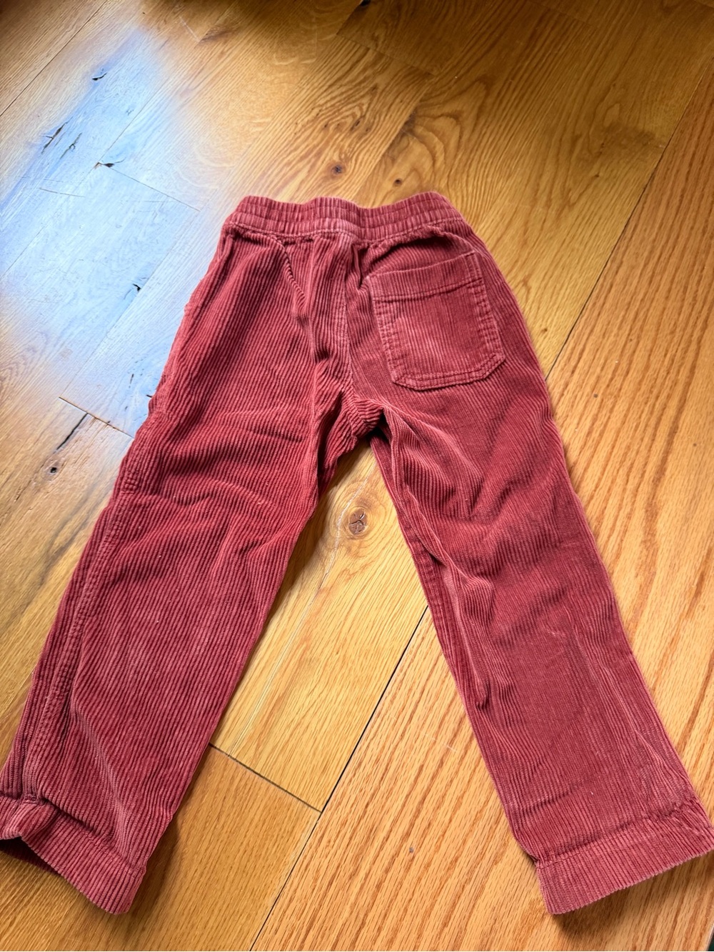 Mini Boden 4-5 Kids Corduroy Pants - Rust